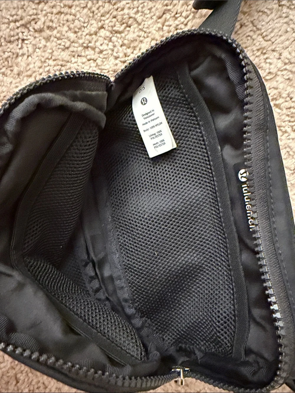 lululemon athletica Black Belt Bag